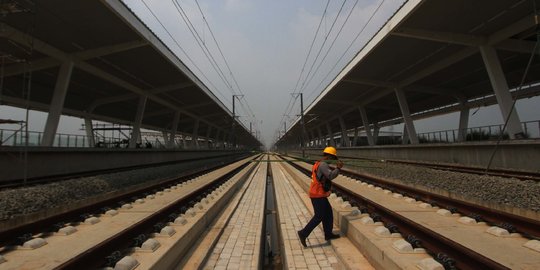 Kondisi Terkini Stasiun Karawang Jelang Tes Fungsi Kereta Cepat Jakarta-Bandung