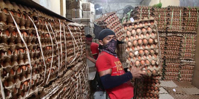 Kian Mahal, Harga Telur Ayam di Jabodetabek Tembus Rp34.000 per Kg