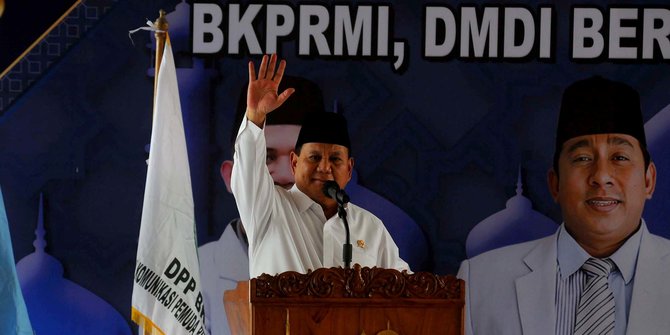 Momen Prabowo Didoakan Jadi Presiden Saat Hadiri Silaturahmi di Masjid Istiqlal