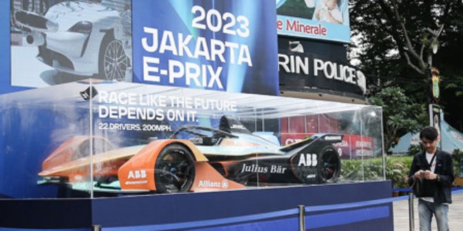 Mobil Balap Formula E Gen3 akan Dipamerkan di SCBD 28 Mei