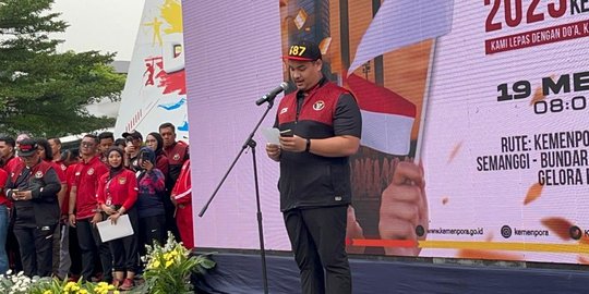 Lepas Arak-Arakan Kontingen SEA Games, Menpora: Terima Kasih Para Pejuang Olahraga