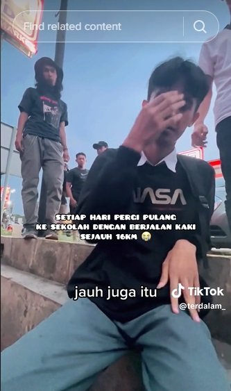 anak sma mendadak pingsan usai 16 km jalan kaki pulang pergi sekolah kisahnya haru