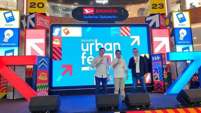 daihatsu urban fest level up 2023 di bekasi jawa barat