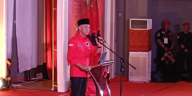 Konsolidasi di Palembang, Ganjar Gelorakan Hattrick Kemenangan Pilpres