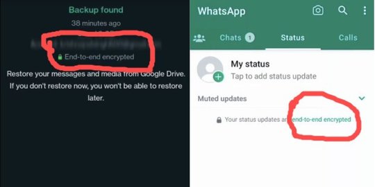 Memahami Beda Pesan Terenkripsi dengan Pesan Terenkripsi End-To-End di WA