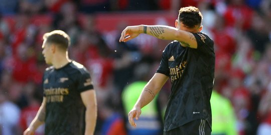 Kesedihan Pemain hingga Manajer Arsenal Gagal Mengejar Manchester City