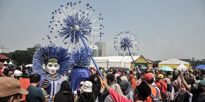 Kemeriahan Lebaran Betawi di Monas