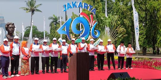 Jelang HUT ke 496 Jakarta, Ini Logo, Makna dan Tema yang Diusung