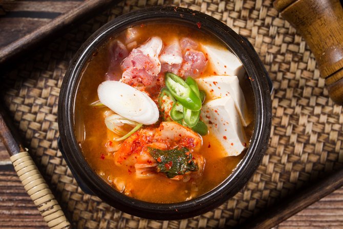 ilustrasi sundubu jjigae