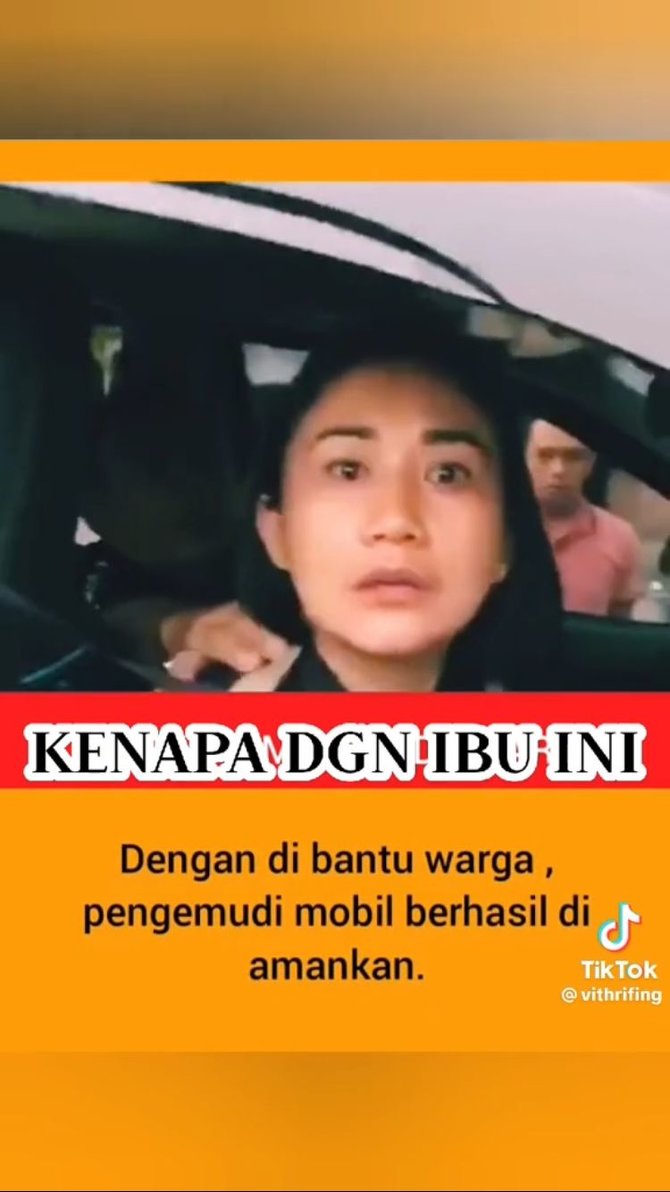 wanita bersikap arogan usai tabrak ibu hamil dan coba kabur bikin geram warganet