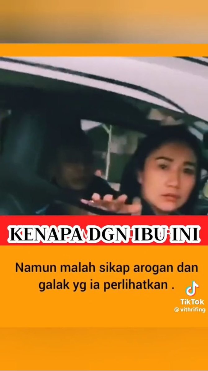 wanita bersikap arogan usai tabrak ibu hamil dan coba kabur bikin geram warganet