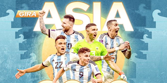 Resmi! Timnas Argentina Hadapi Indonesia Juni 2023, Cek Jadwal & Venue Pertandingan