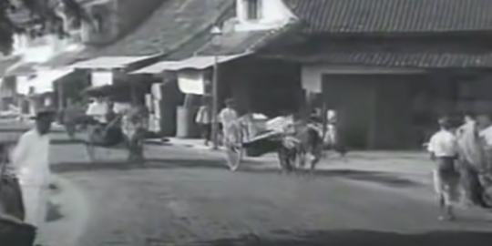 Potret Lawas Jakarta 1910, Masih Bernama Batavia Orang Jalan Kaki Naik Sepeda& Delman