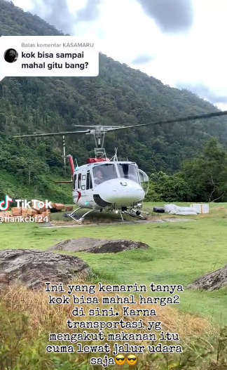 bagikan daftar harga makanan di pedalaman papua aksi pria ini jadi sorotan