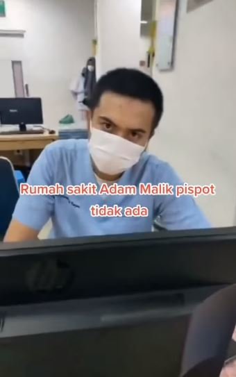 rumah sakit adam malik tak miliki pispot