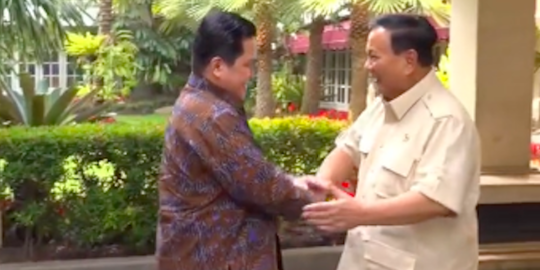 Punya Modal Elektoral, Erick Thohir Dinilai Sangat Cocok Duet dengan Prabowo