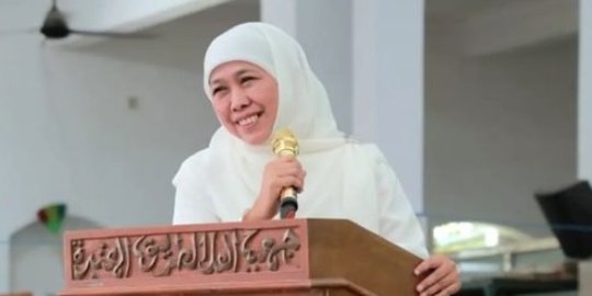 Reaksi Khofifah Namanya Masuk Kandidat Cawapres Anies Baswedan