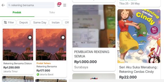 Menelusuri Jual Beli Rekening Lewat E-Commerce, Ini yang akan Diterima Pembeli