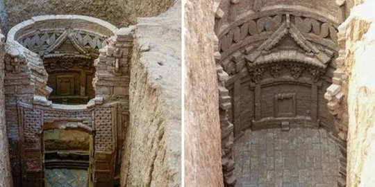 12 Makam 700 Tahun Berdekorasi Indah Ditemukan, Ada Kaitannya dengan Genghis Khan