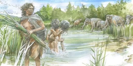 Manusia Pernah Bertamasya Bersama Gajah & Badak Raksasa 300.000 Tahun Lalu