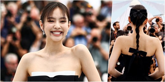 Manisnya Jennie BLACKPINK dengan Rambutnya yang Dikepang di Festival Film Cannes