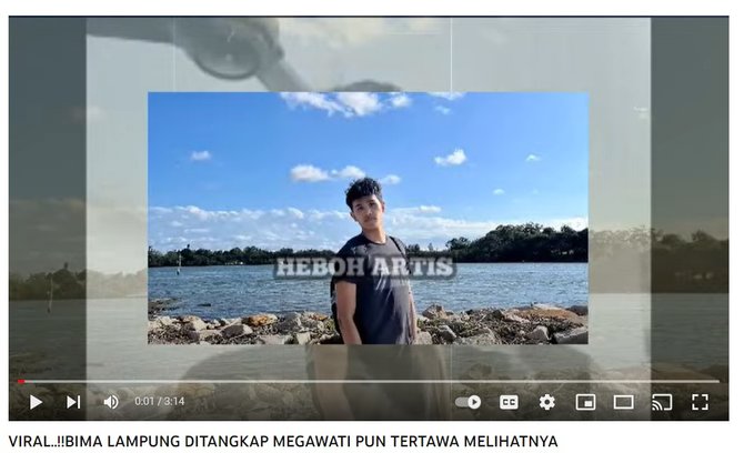 cek fakta hoaks tiktoker asal lampung bima ditangkap