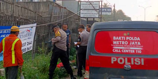 Janin Manusia Dibuang di Tepi Jalan Bekasi, Ditemukan Pemulung