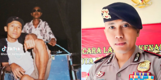 Jualan Pecel Ayam, Perwira Polisi Eks Komandan Pasukan HUT RI Dulunya Penarik Becak