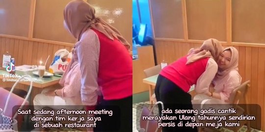 Rayakan Ultah Sendirian di Resto, Aksi Pengunjung Lain Ini Bikin Haru