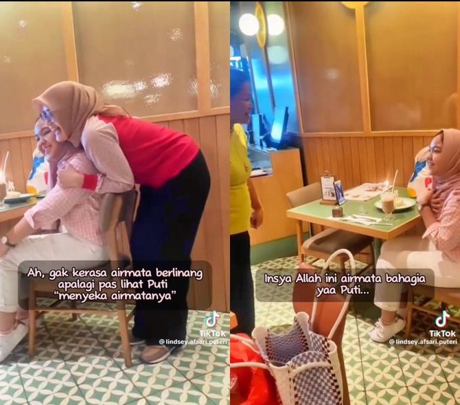 rayakan ultah sendirian di resto aksi pengunjung lain ini bikin haru