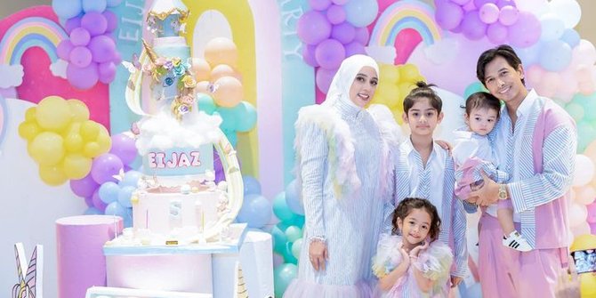 8 Momen Ultah Eijaz Anak Fairuz, Penampilannya Lucu dan Cantik Bak Princess