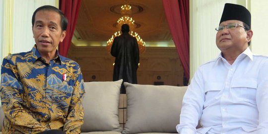 Prabowo Temui Jokowi di Istana Bogor Siang Ini
