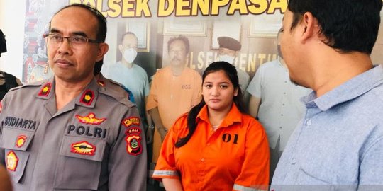 Ini Wajah Cantik Sales HP di Bali yang Gelapkan Uang Perusahaan Rp349 Juta