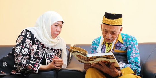 Rahasia Bugar Mbah Harun, Jemaah Calon Haji Berusia 119 Tahun asal Pamekasan