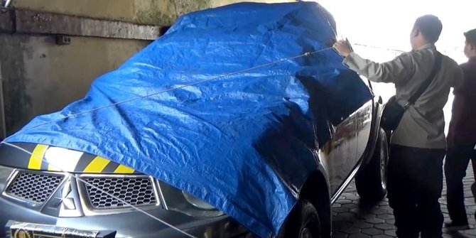 ODGJ di Lumajang Ngamuk Pecahkan Kaca Mobil Patroli Polisi