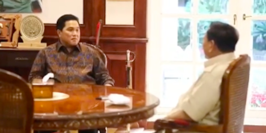 Erick Thohir Dianggap Paling Tepat Dampingi Prabowo di Pilpres