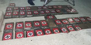 Heboh Puluhan Paket Kokain Terbungkus Lambang Nazi
