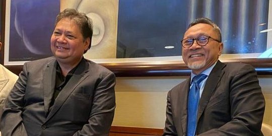 Airlangga dan Zulhas Bertemu di Sela APEC, Bahas Peluang Duet hingga Koalisi?