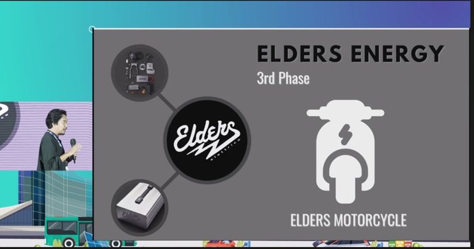 ceo elders energy heret frasthio di acara talkshow pevs 2023