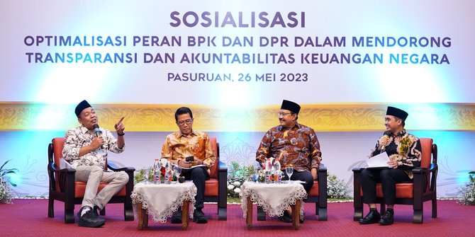 BPK dan DPR Gelar Sosialisasi Transparansi dan Akuntabilitas Keuangan Negara