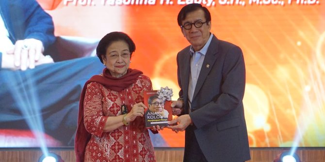 Luncurkan Biografi Politik, Yasonna Beberkan Peran Megawati dan Tugas Ideologisnya