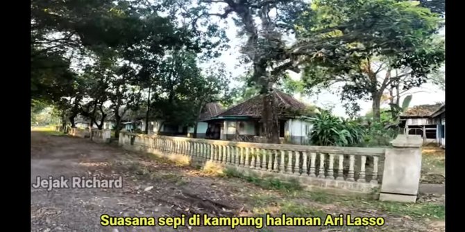 Potret Kampung Halaman Masa Kecil Ari Lasso Terbengkalai, Bangunan Zaman Belanda