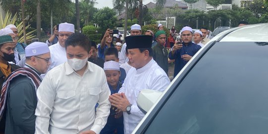 Prabowo Hadiri Undangan Majelis Rasulullah, Habib Nabil: Kami Titip Pesan Jaga Rakyat
