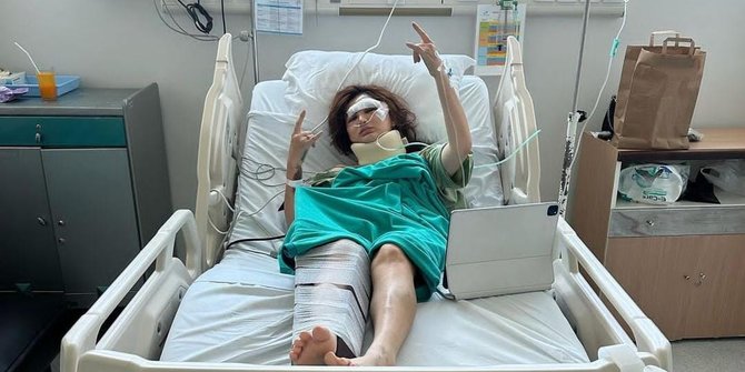 Kondisi Angela Lee Usai Alami Kecelakaan Mobil, Bingung Tiba-tiba Sudah di RS
