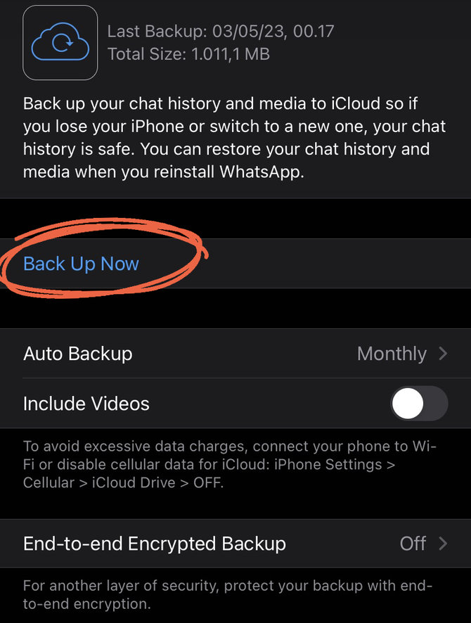 cara backup chat wa di iphone ini langkah mudahnya