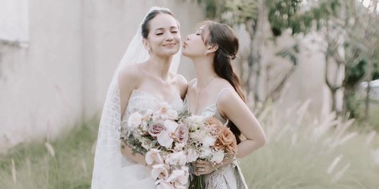 Pesona Jessica Mila Jadi Bridesmaid Pernikahan Enzy Storia, Cantiknya Bikin Melongo