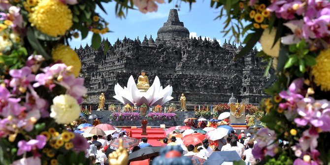 Dihadiri Bikkhu Mancanegara, Ini Rangkaian Waisak 2023 di Borobudur