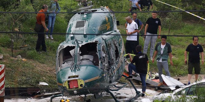 TNI AD Selidiki Penyebab Jatuhnya Helikopter di Ciwidey