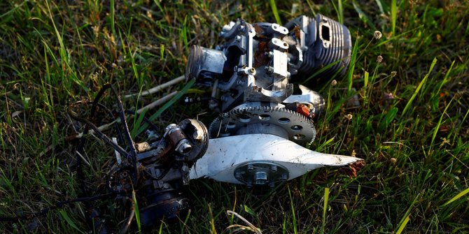 Wujud Drone Bunuh Diri Rusia yang Menghantam Pabrik Tembakau di Ukraina hingga Ludes