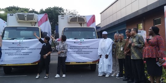 Indonesia Kirim 1,5 Juta Dosis Vaksin Pentavalent untuk Nigeria, Nilainya Rp30 Miliar